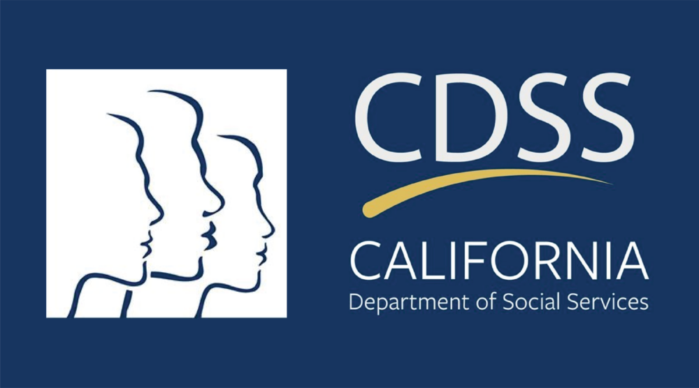 CDSS Logo, California Department of Social Services.